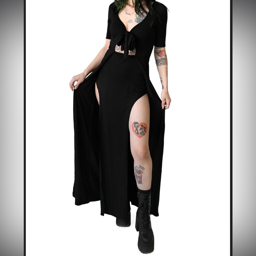 foxblood marcie maxi dress 2X